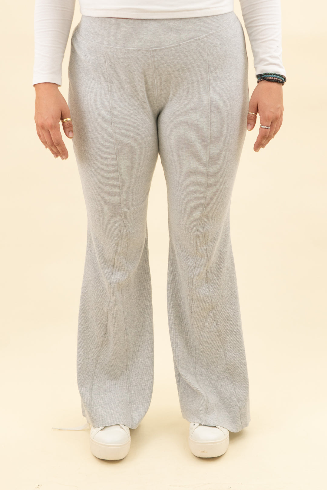 fp movement gray flare leg pant (m; retail $98)