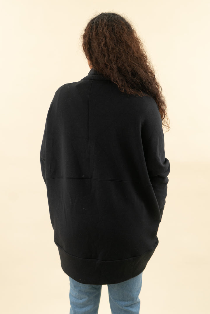 spanx black airessentials cardigan TB (M/L; retail $158)