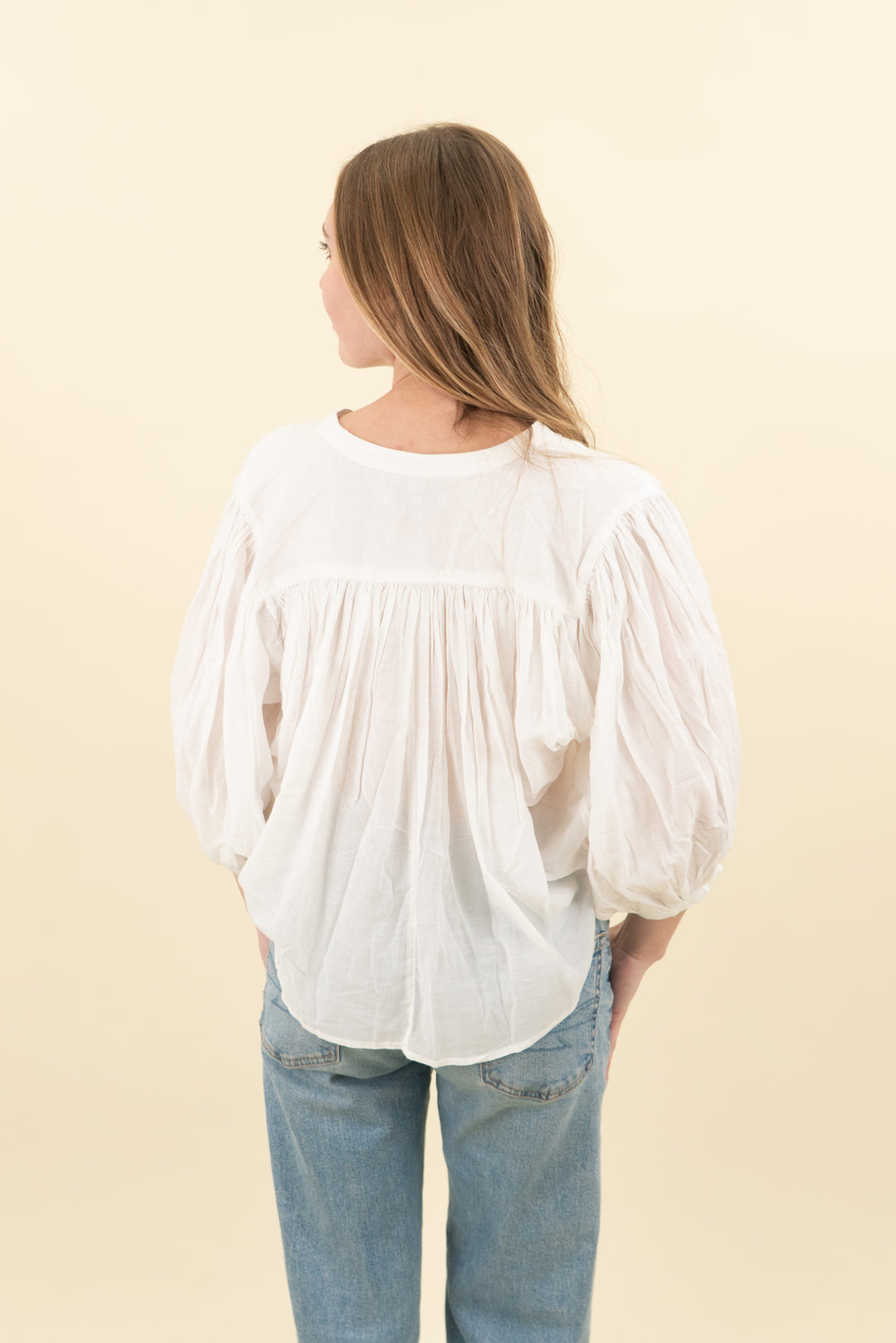madewell white cotton button up nwt (xs; retail $88)