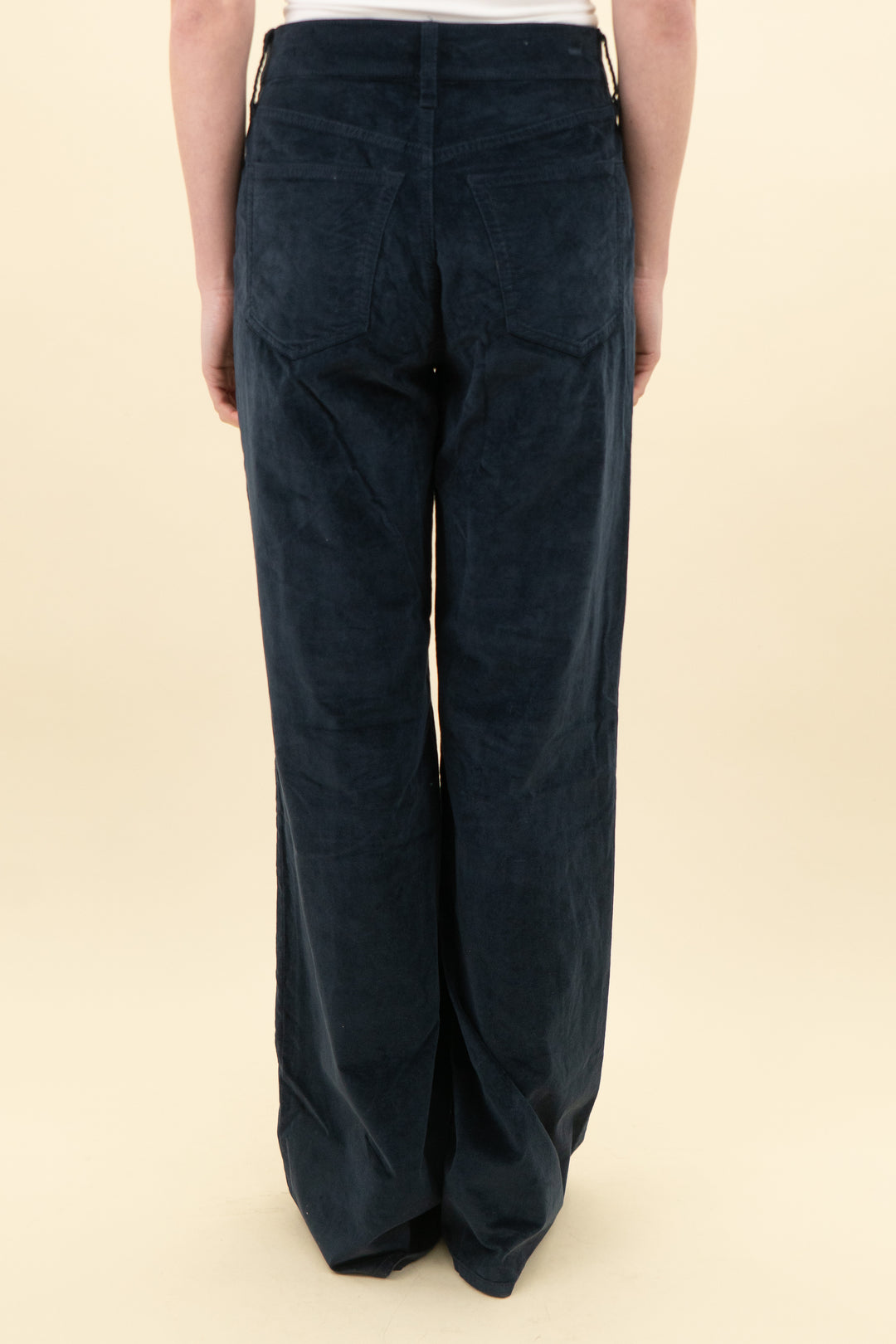 jcrew navy velvet tall wide-leg trouser nwt (25t; retail $158)