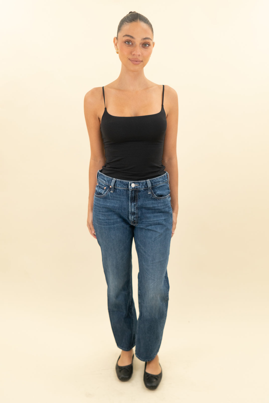 mother ditcher zip flood jean (27; retail $258)