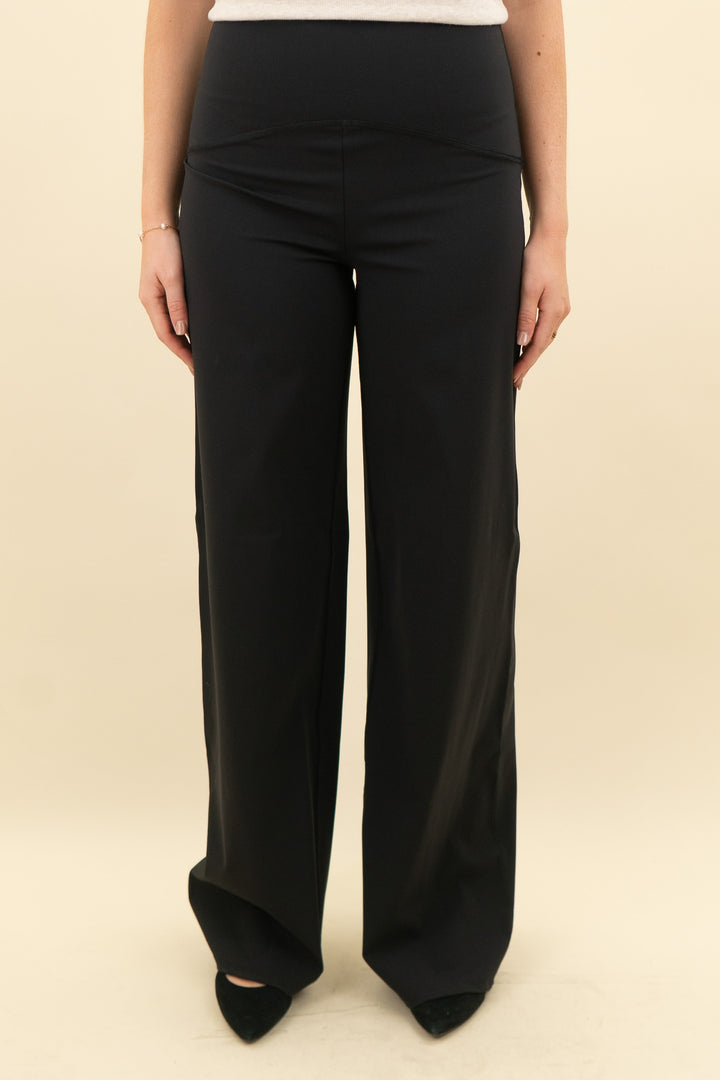 spanx black flare leggings (st; retail $98)