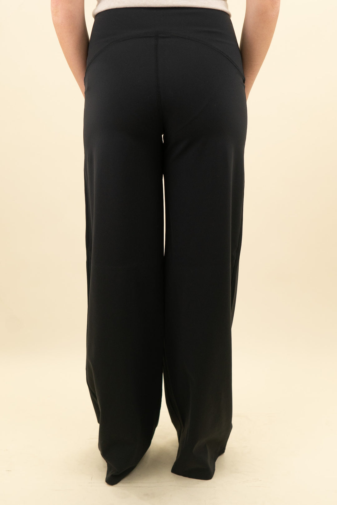 spanx black flare leggings (st; retail $98)