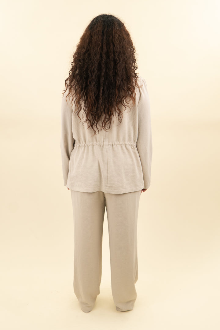 rachel zoe camel flowy set (xl; retail $60)