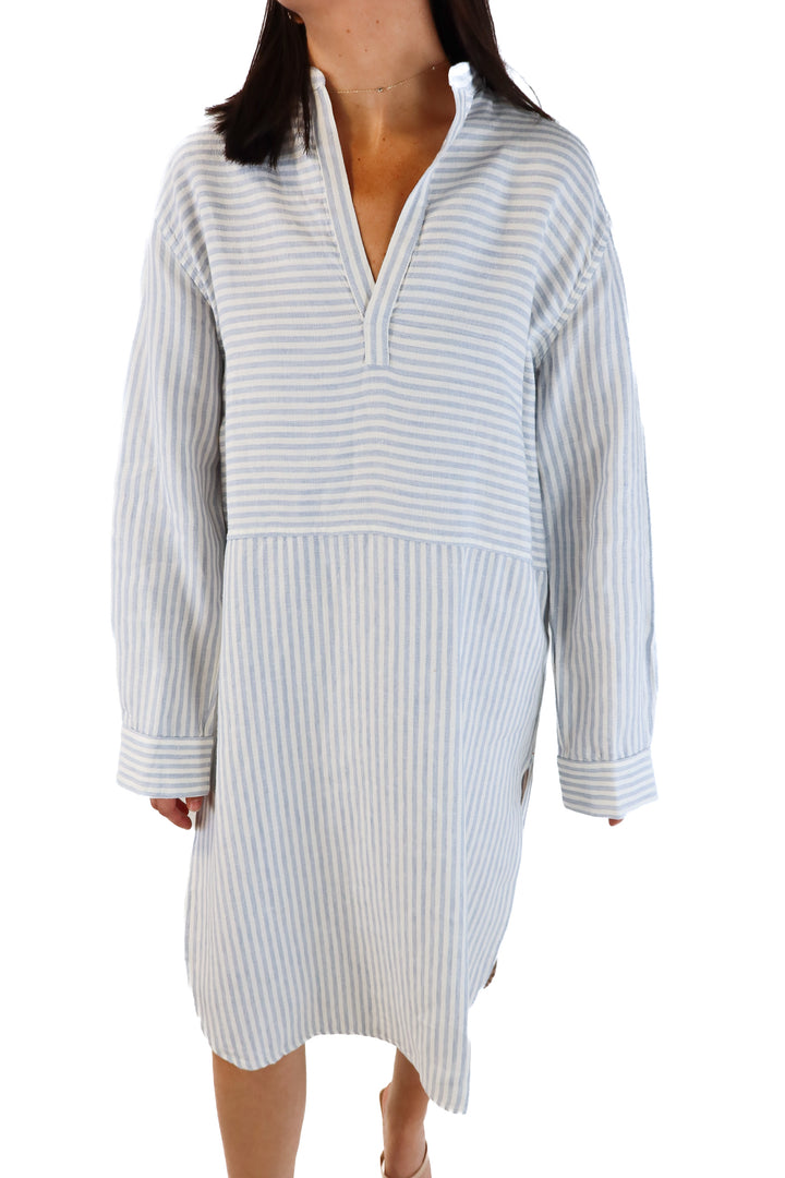 The Salting Striped Linen Dress (S; retail $298)