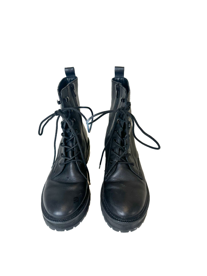 Abercrombie Black Combat Boots (7)