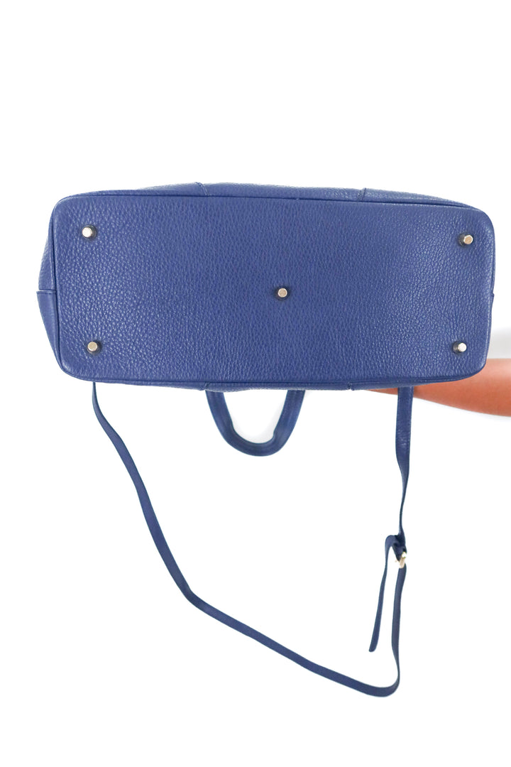 Furla Tess Satchel in Pebbled Leather