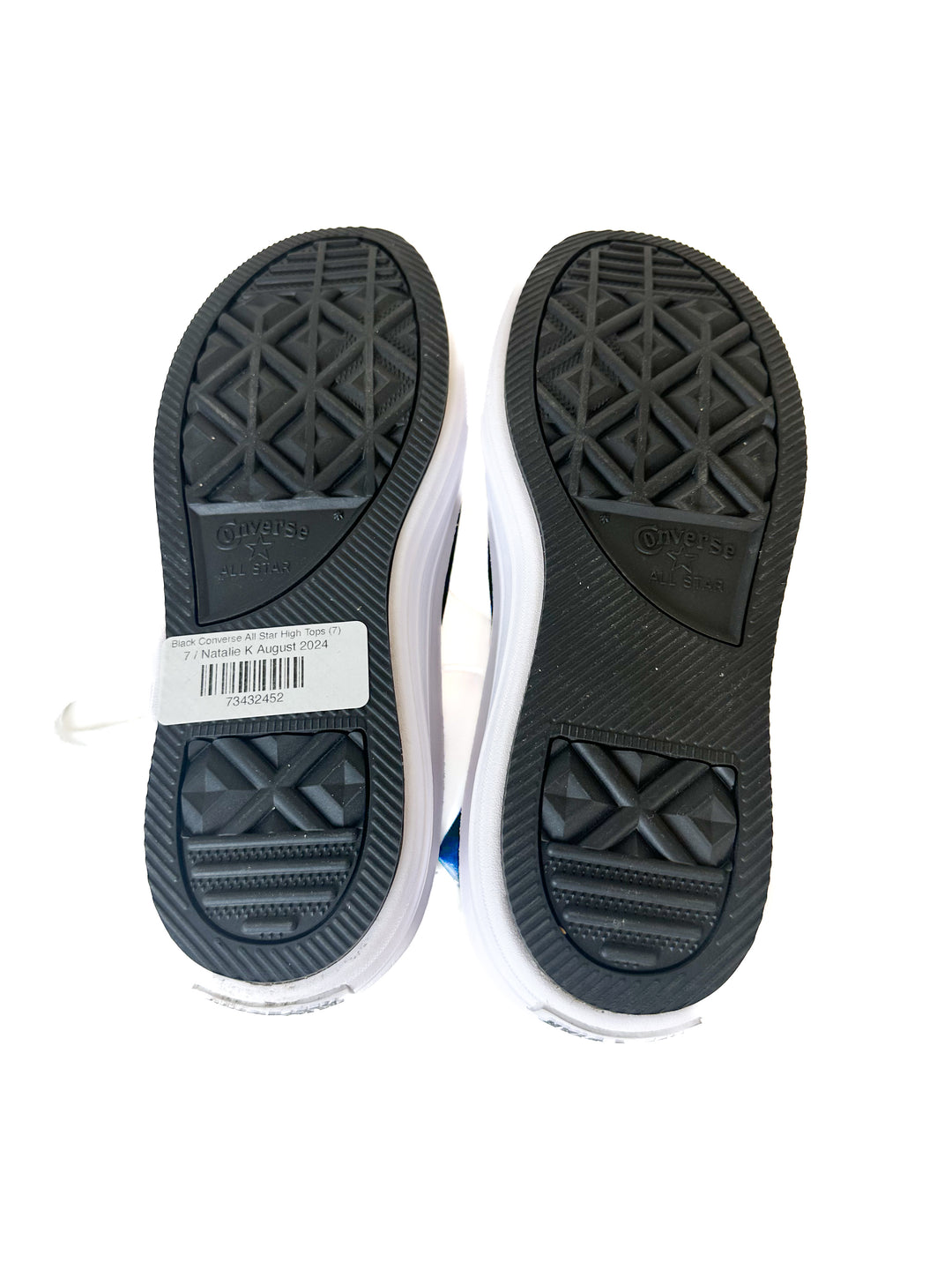 Black Converse All Star High Tops (7)
