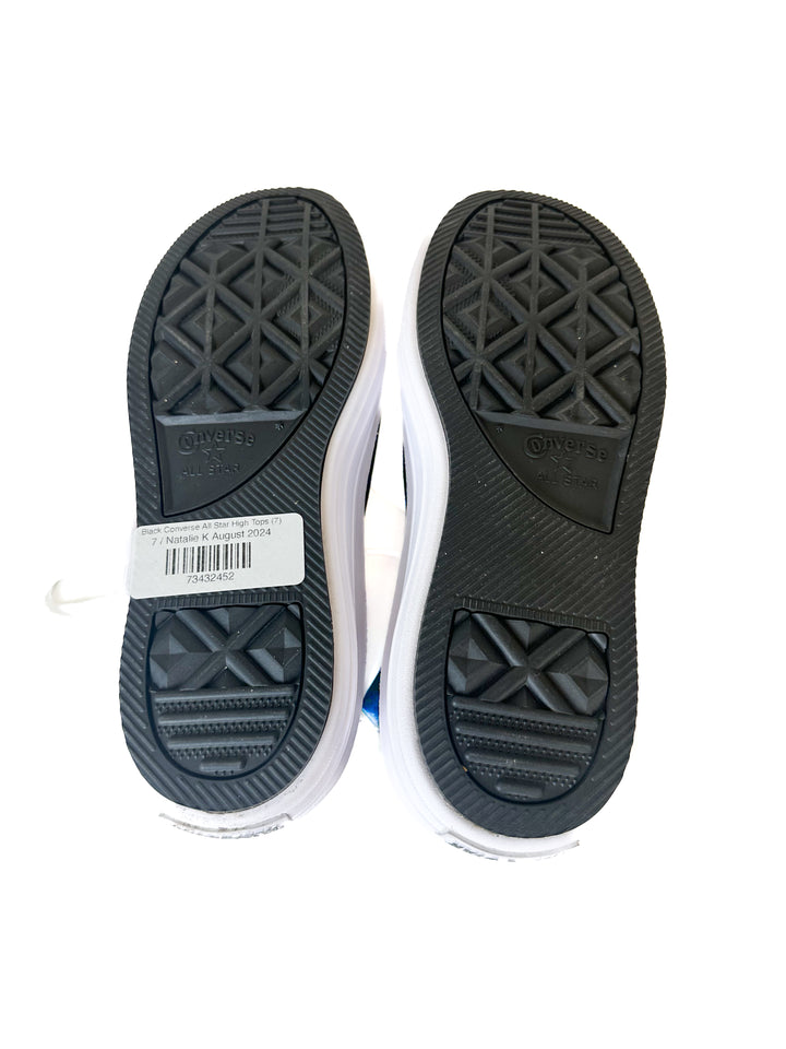 Black Converse All Star High Tops (7)