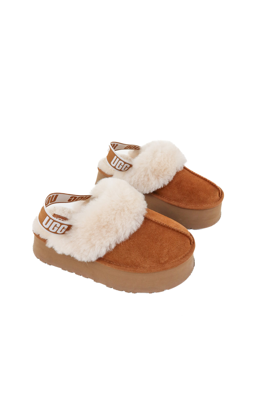 ugg platform strap slippers NWOT (8; retail $130)