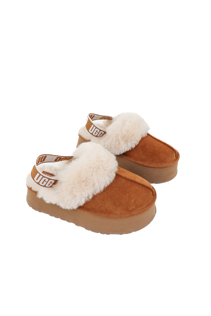 ugg platform strap slippers NWOT (8; retail $130)