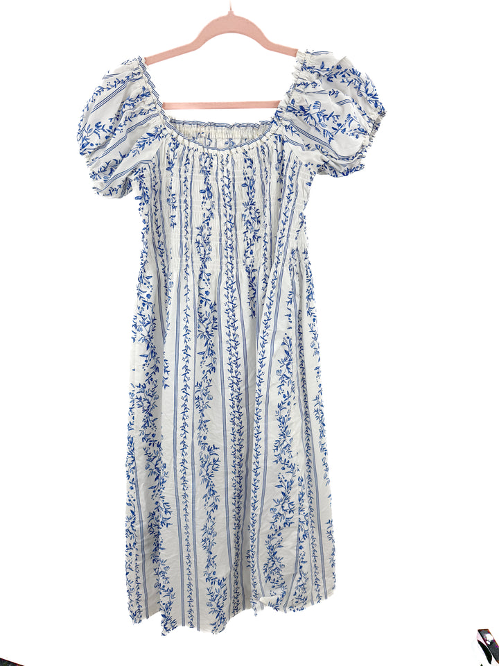 H&M floral midi dress (S)