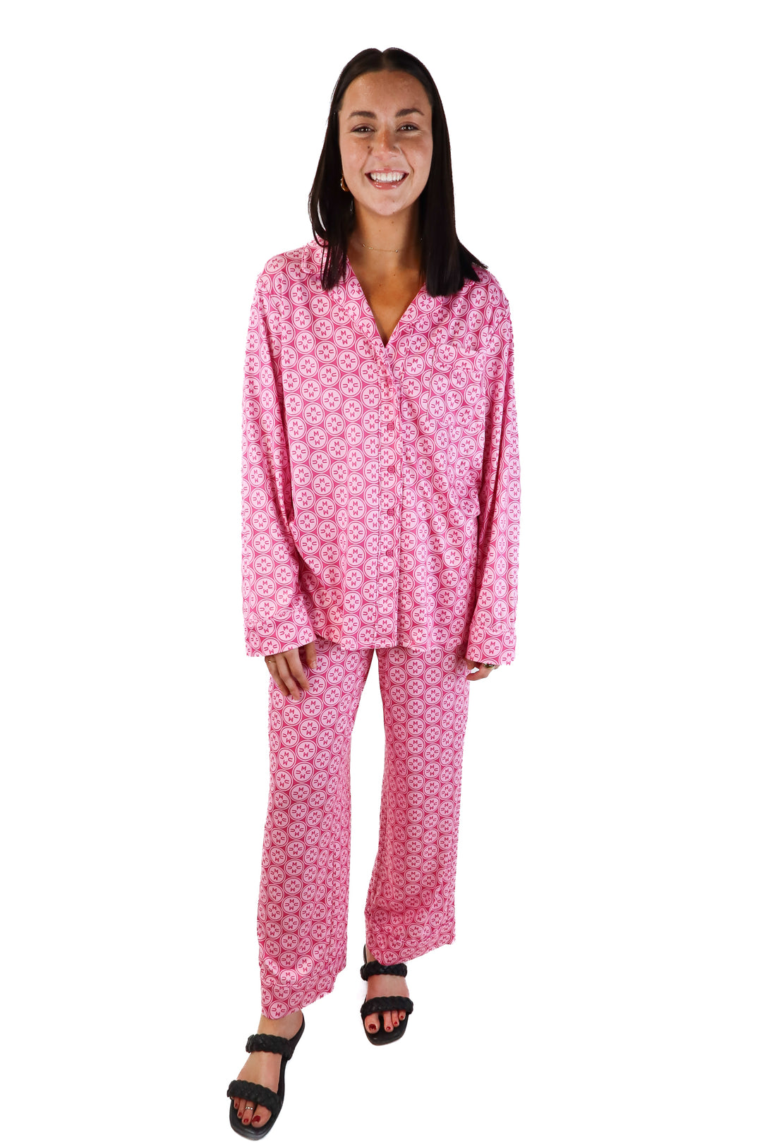 Show Me Your Mumu Pink Pajamas NWT (M; retail $138)