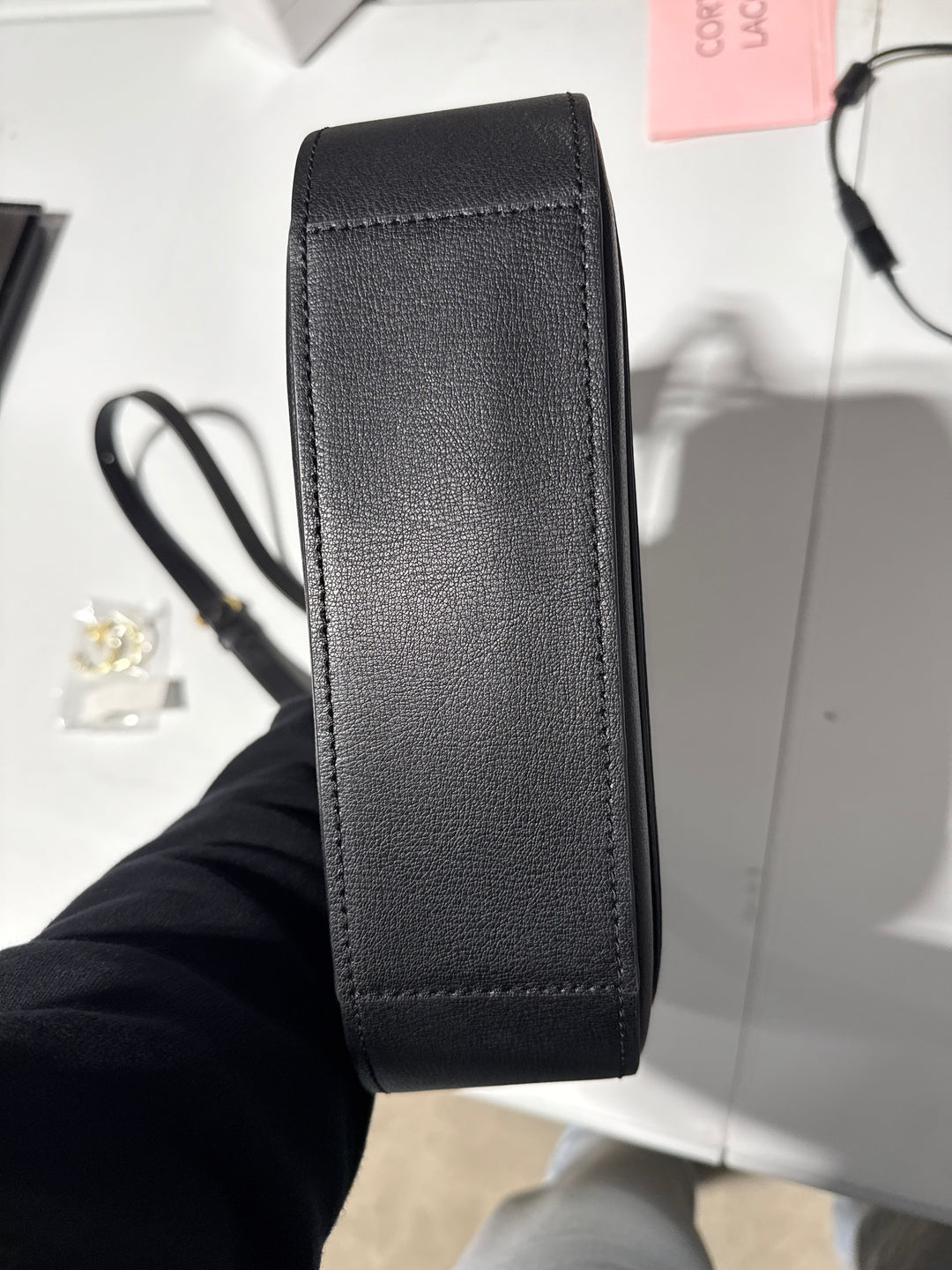 SOLD: Marc Jacobs Black Leather Rider Bag NWOT (retail, $325)