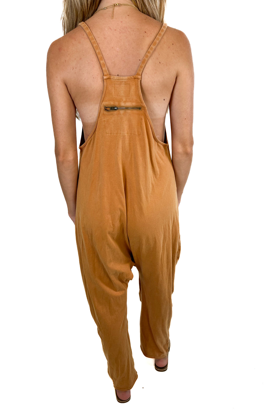 Free People Movement Hot Shot Onesie Toasted Coconut (XS)