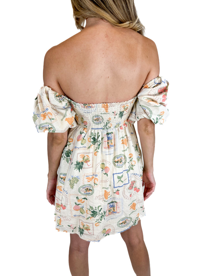 Abercrombie Printed Mini Dress (XS)