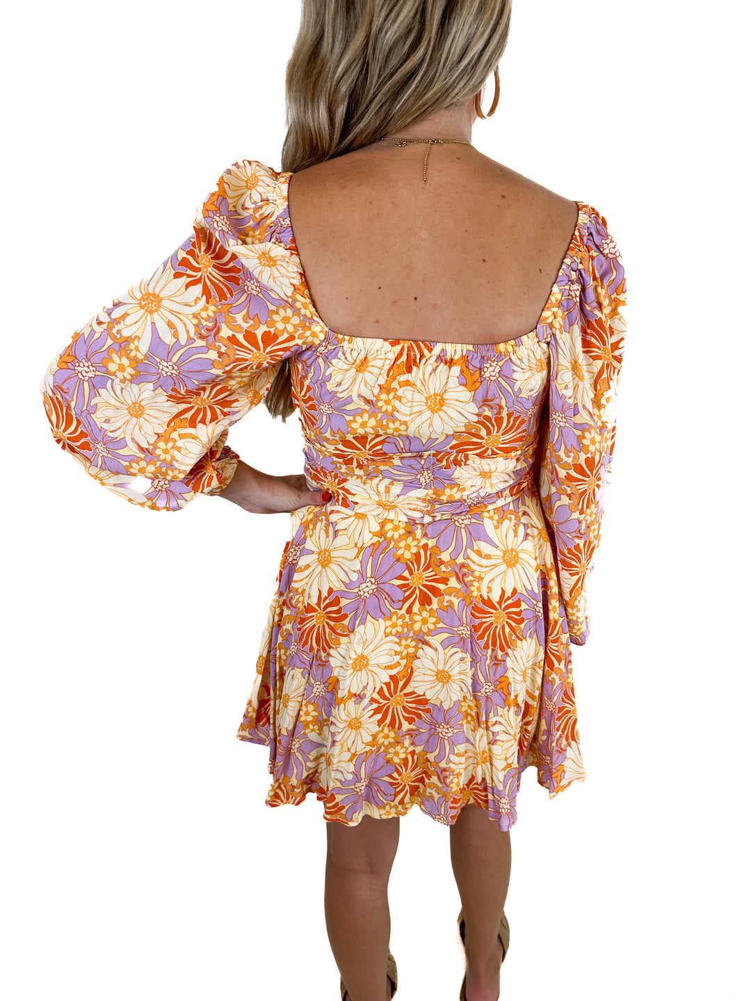 L*SPACE Floral Mini Dress (XS)