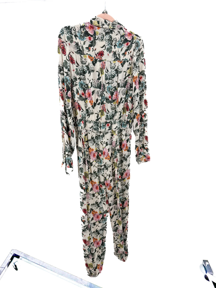 Free People Floral Jumpsuit (XS)