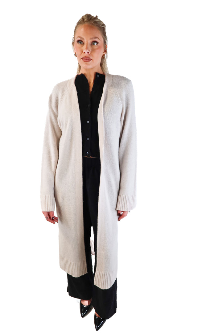 Naked Cashmere Light Pink Longline Cardigan (M; retail $425)