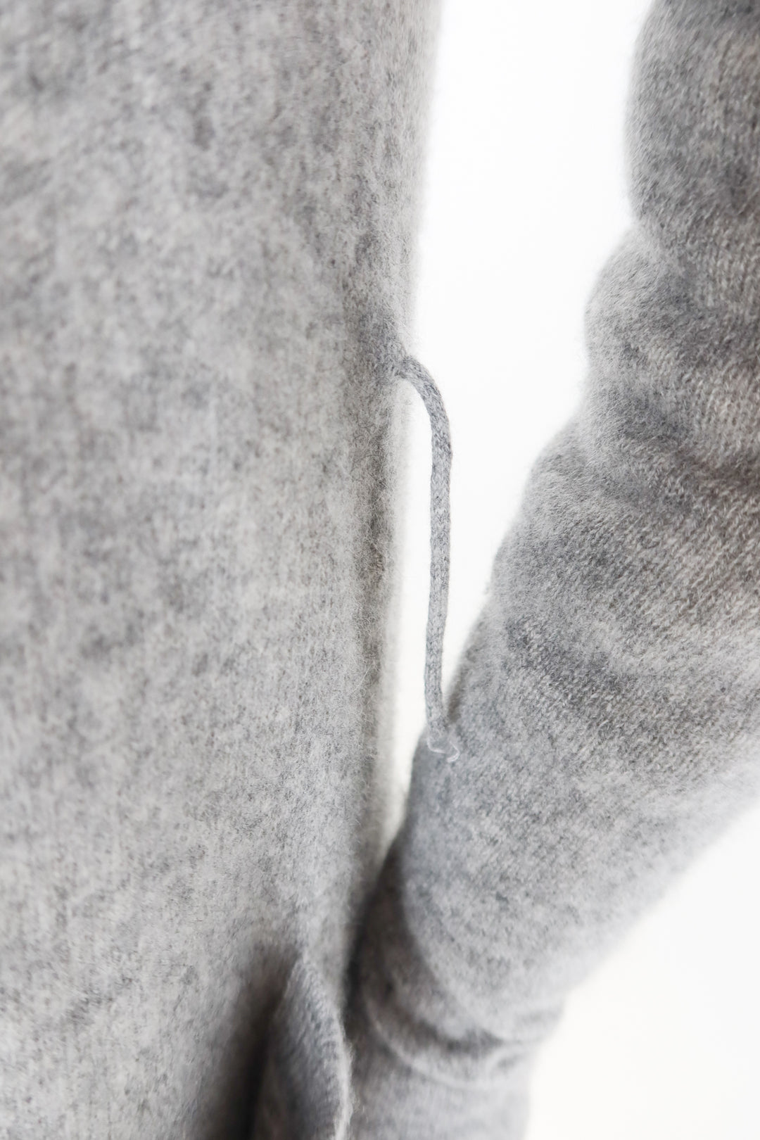 White + Warren Grey Cashmere Cardigan (S; retail $595)