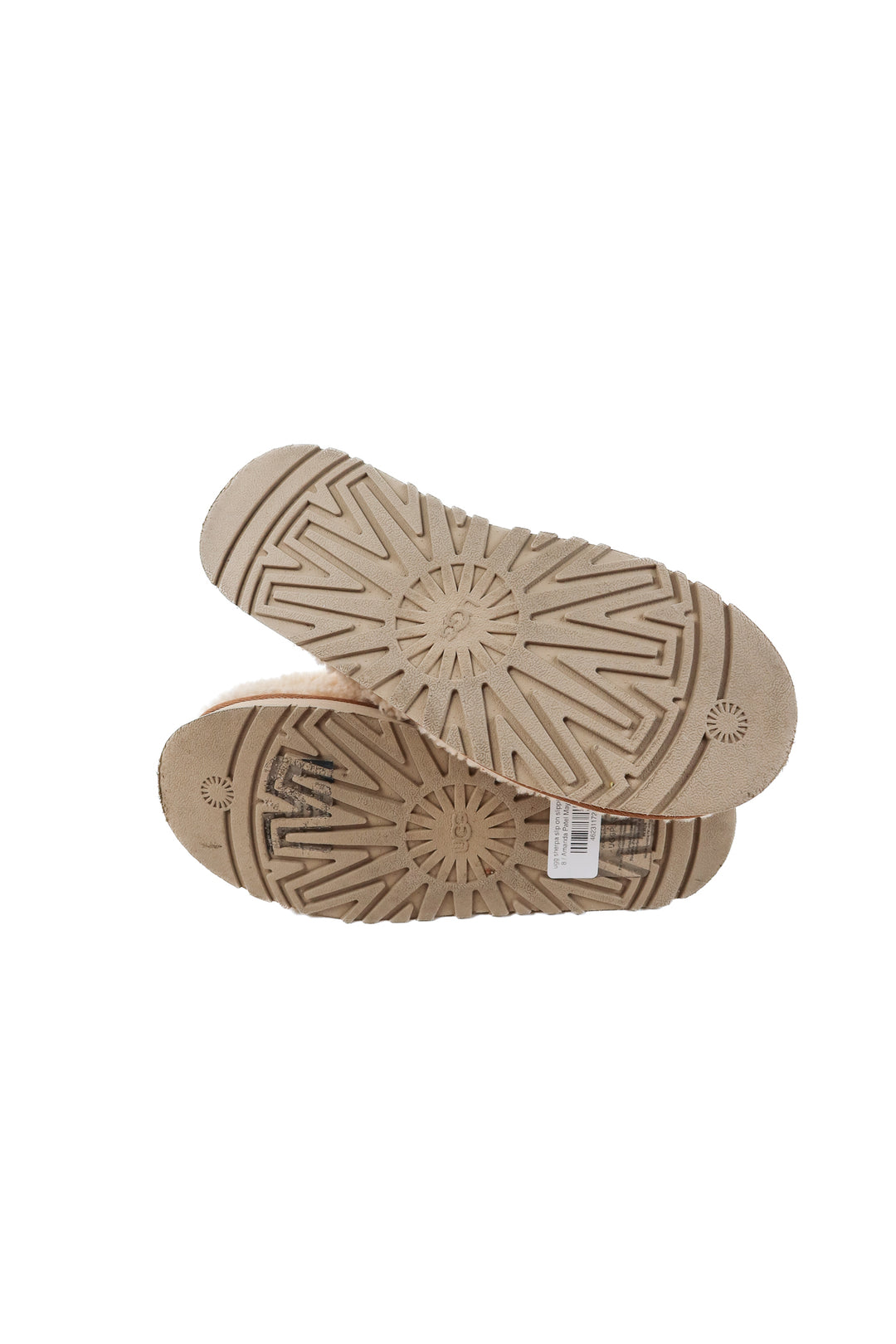 ugg sherpa slip on slippers (8; retail $95)