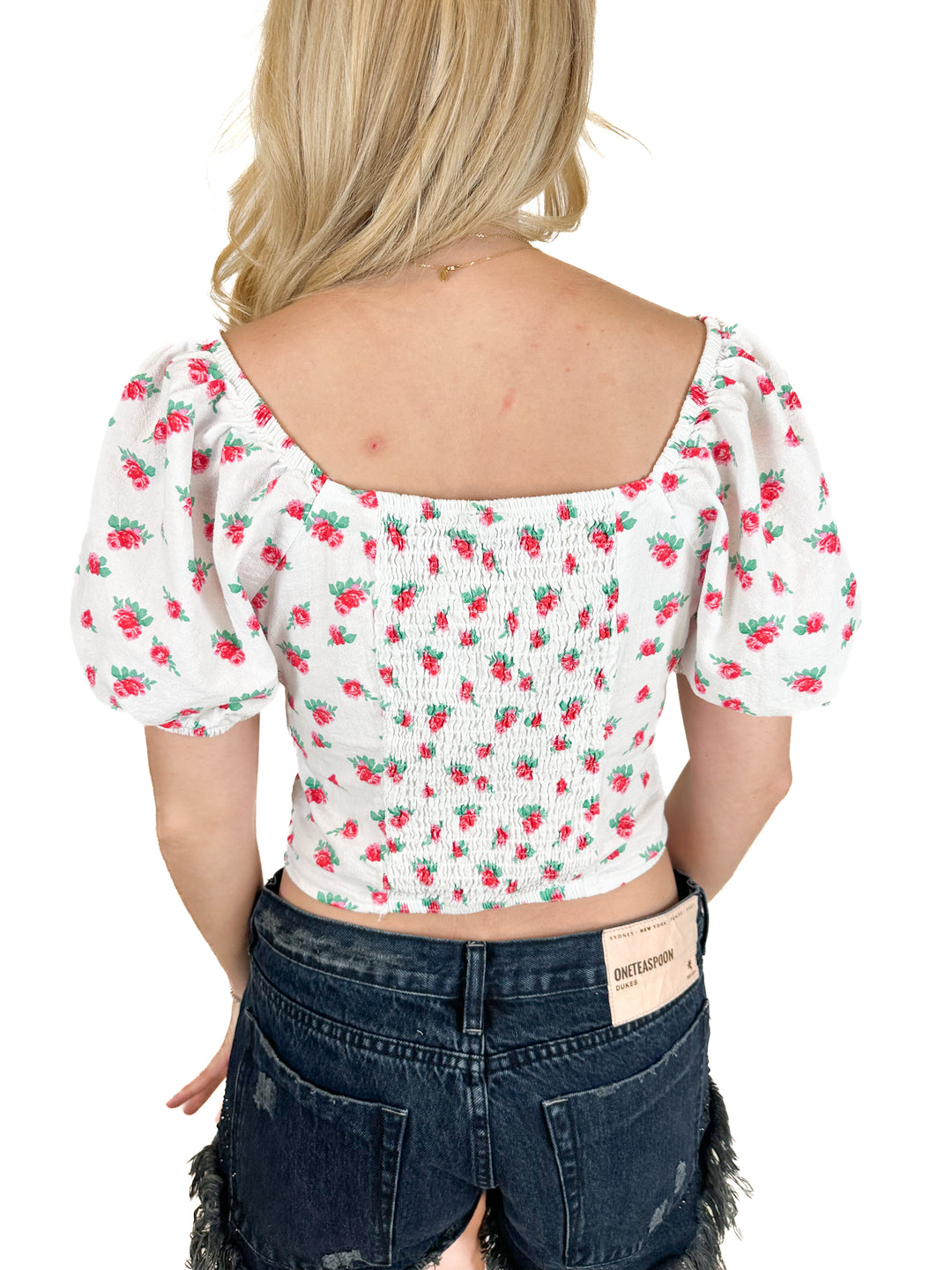 Vero Moda Floral Print Blouse (M)