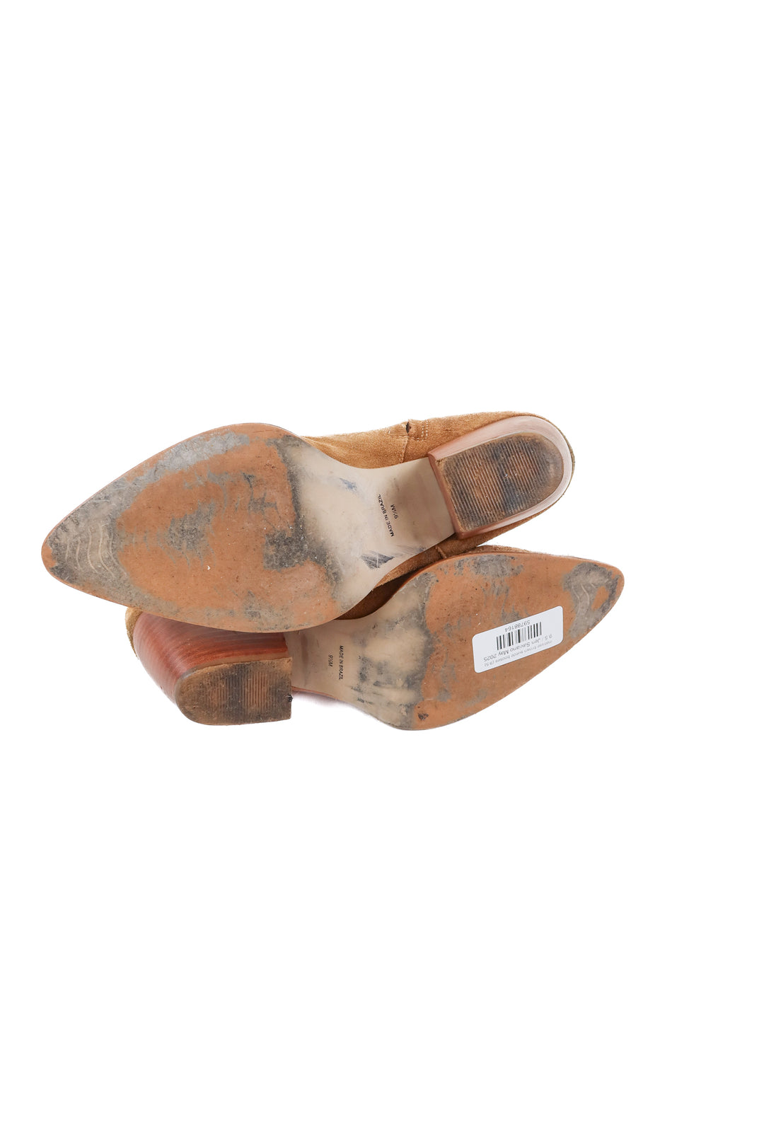 matisse brown suede booties (9.5; retail $205)