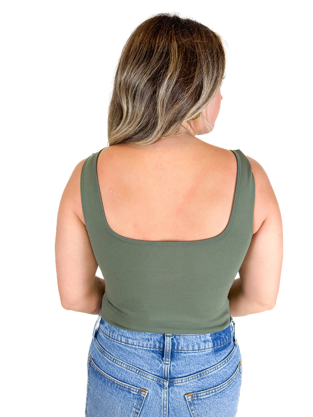 Abercrombie Green Sleeveless Sweetheart Bodysuit (L)