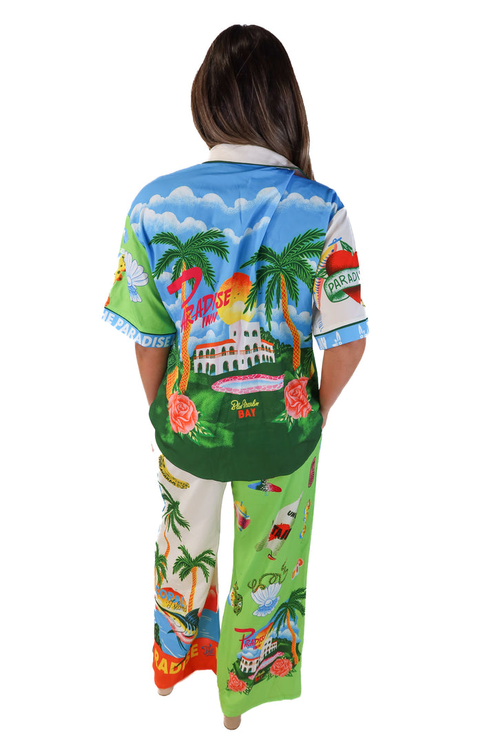 Perbai tropical pant/top set NWT (xl)