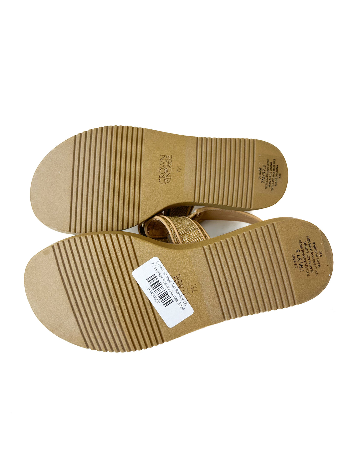 Crown Vintage Tan Sandals (7)