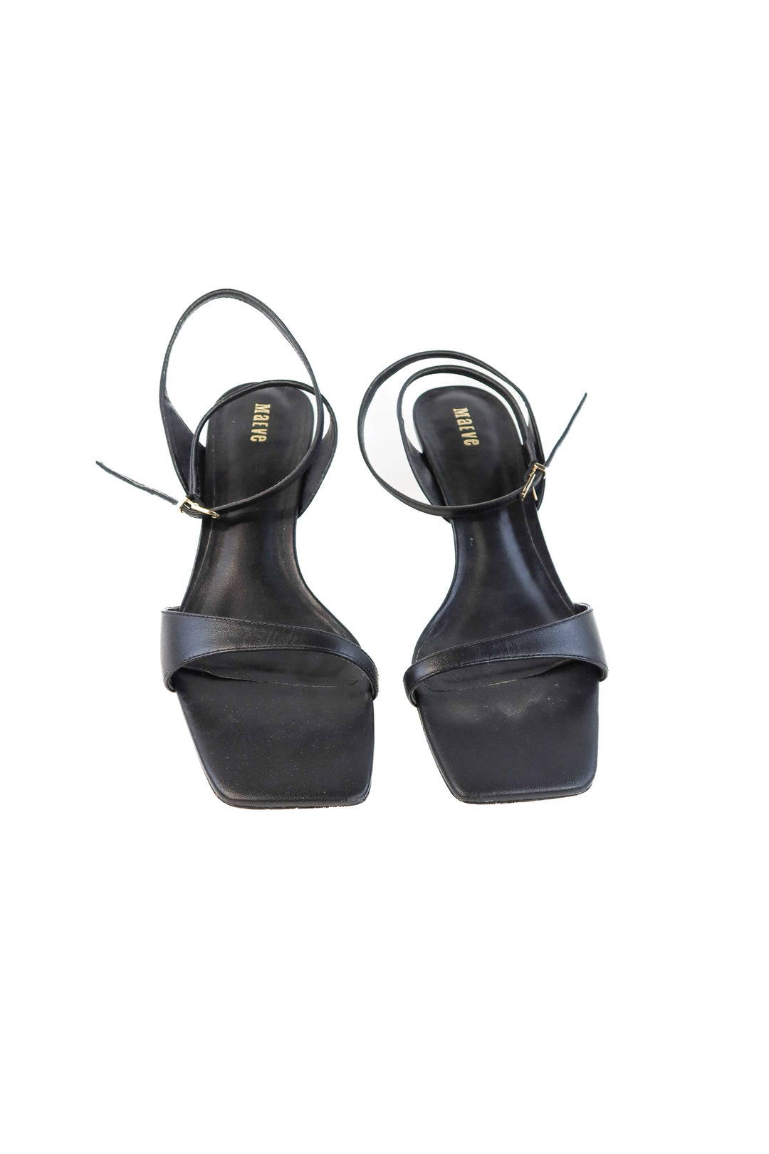 Maeve black kitten heels (9; retails for $$140)