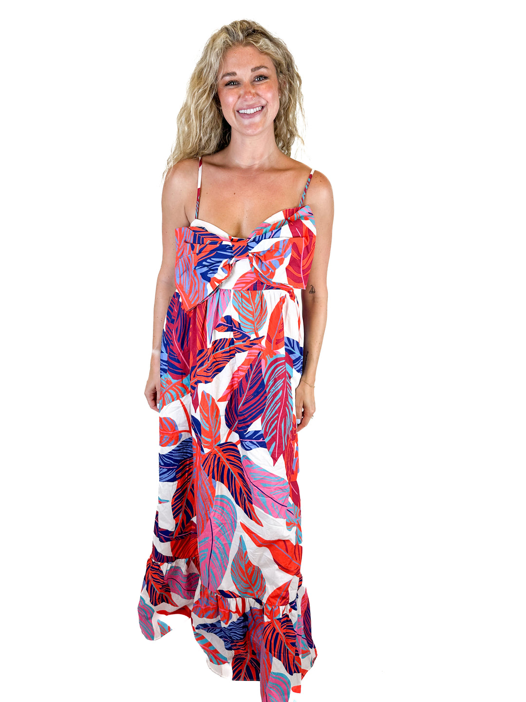 Hutch Floral Print Maxi Dress (L)