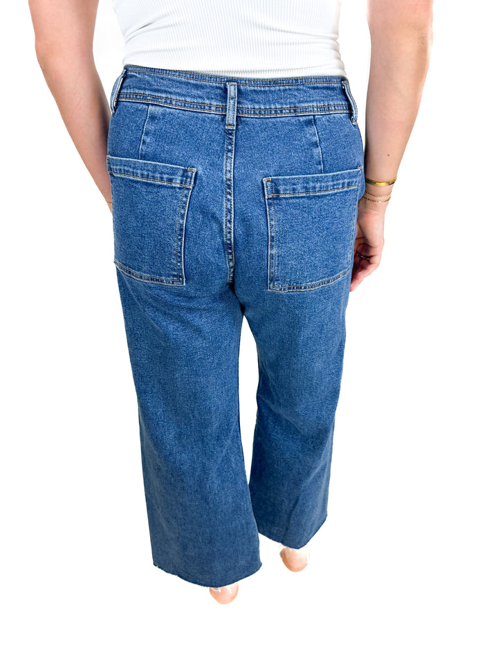 Cupshe Wide Leg Jeans (L)