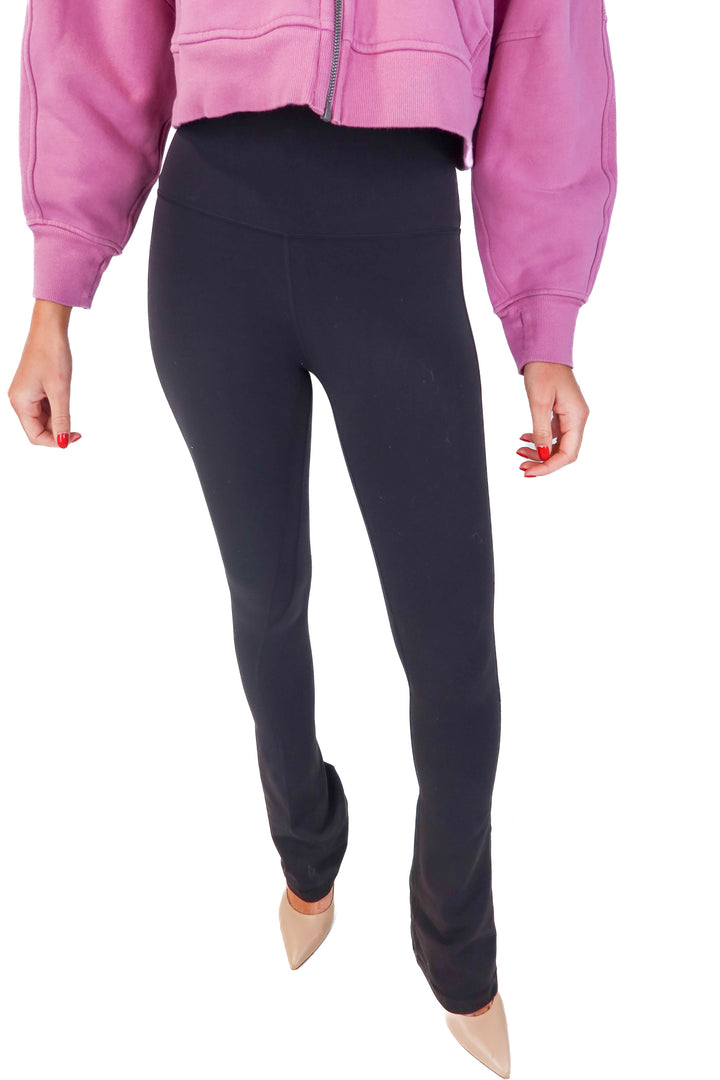 lululemon black flare leggings (4)