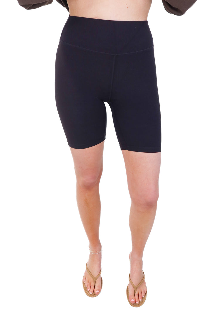 Stori Black Biker Shorts NWT (4; Retail $45)