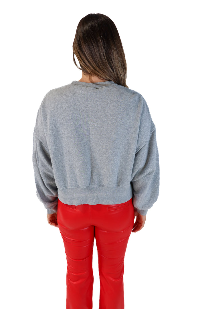 Nike grey dolman crewneck (m; retails for $70)