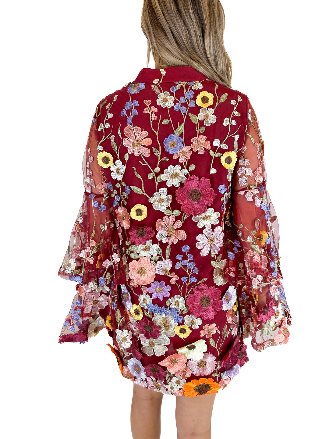 Buddy Love Floral Mini Dress (L)