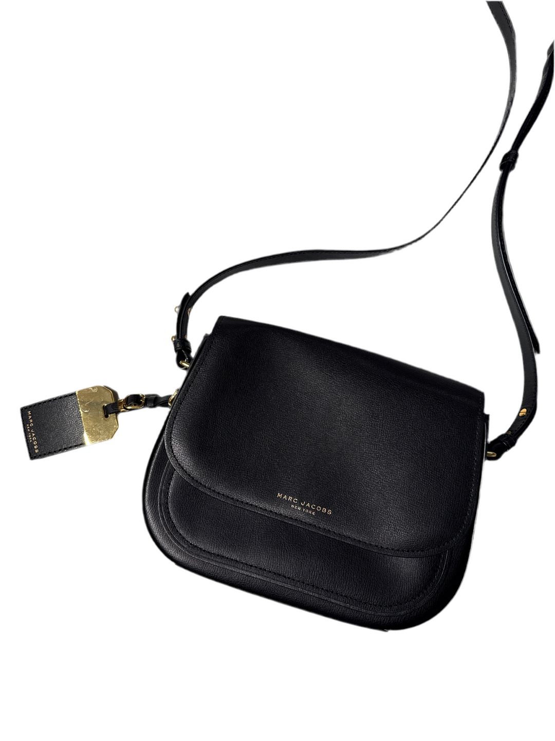 SOLD: Marc Jacobs Black Leather Rider Bag NWOT (retail, $325)
