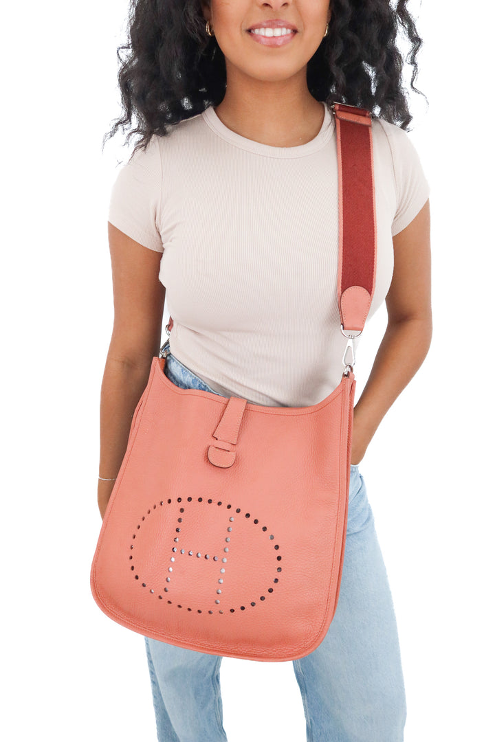 Hermes Evelyne in Clemence Leather