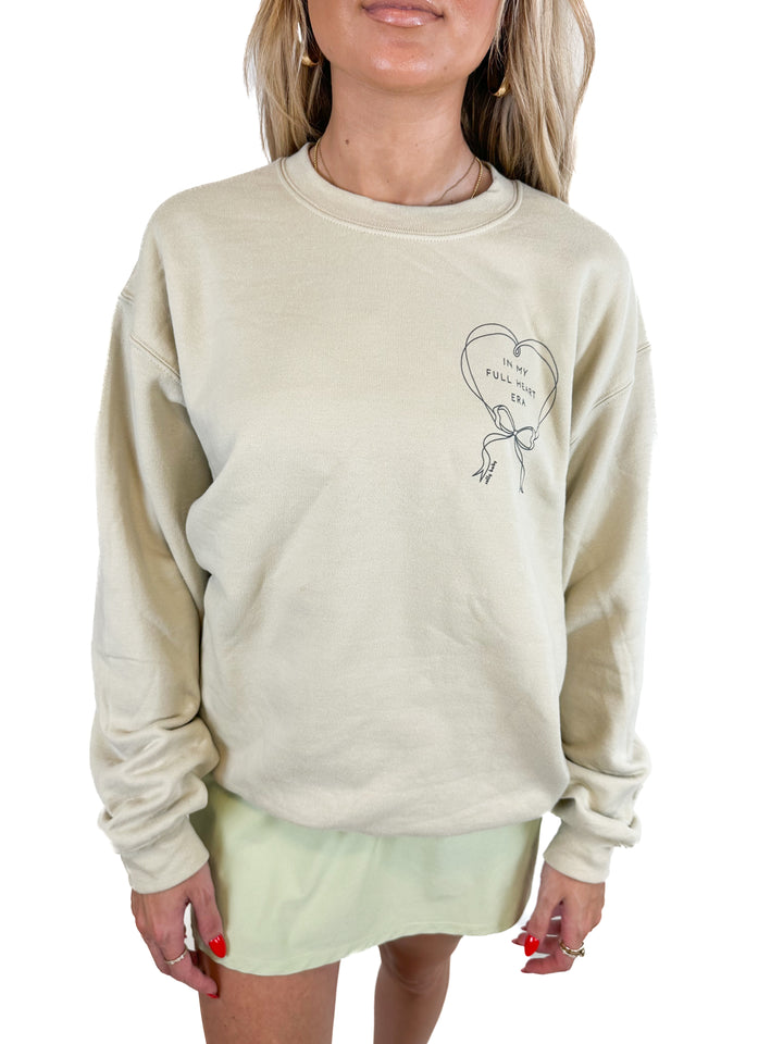 In My Full Heart Era Tan Sweatshirt (M)
