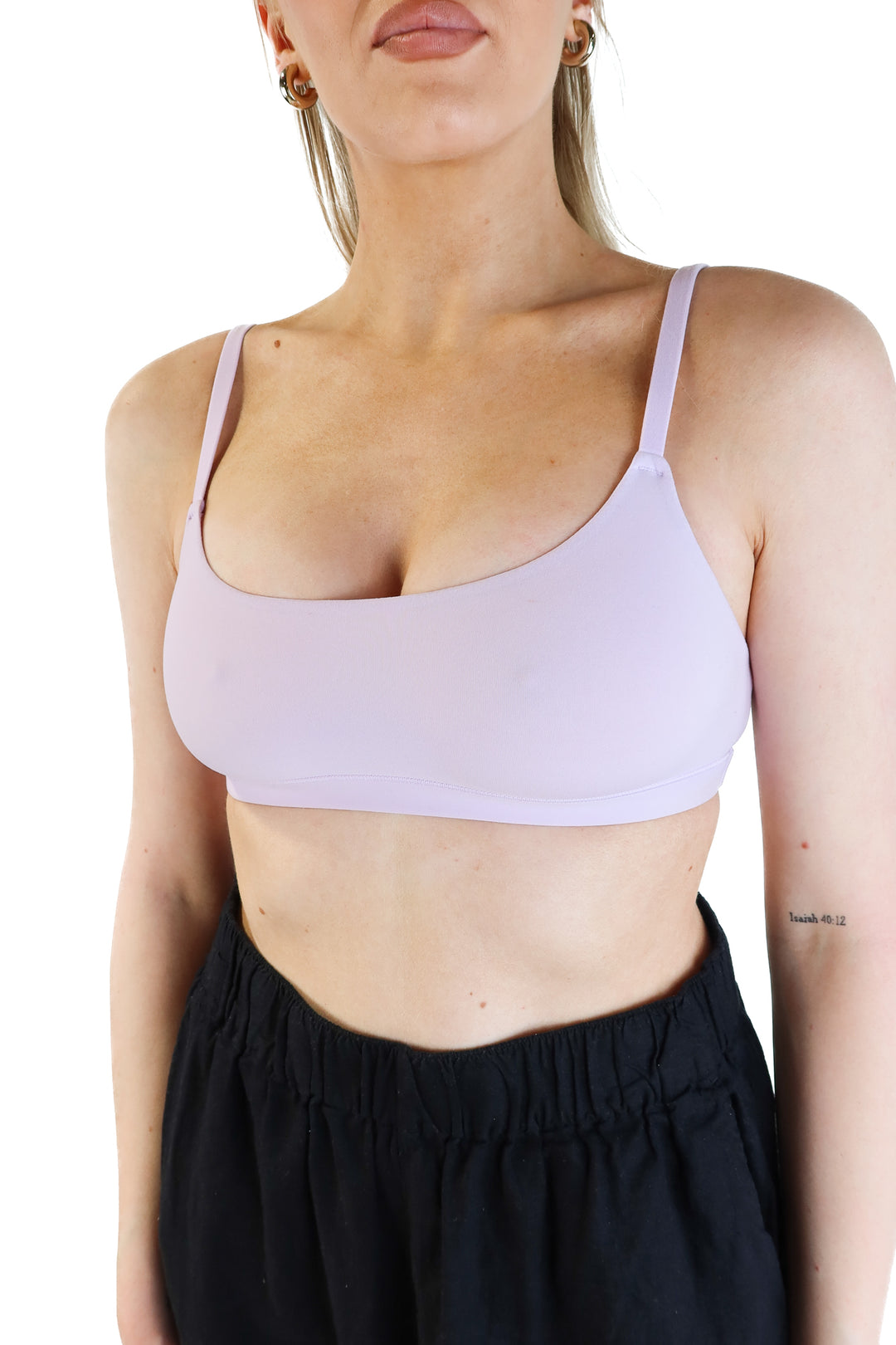 Skims Lavender Fits Everybody Bra (S; retail $34)