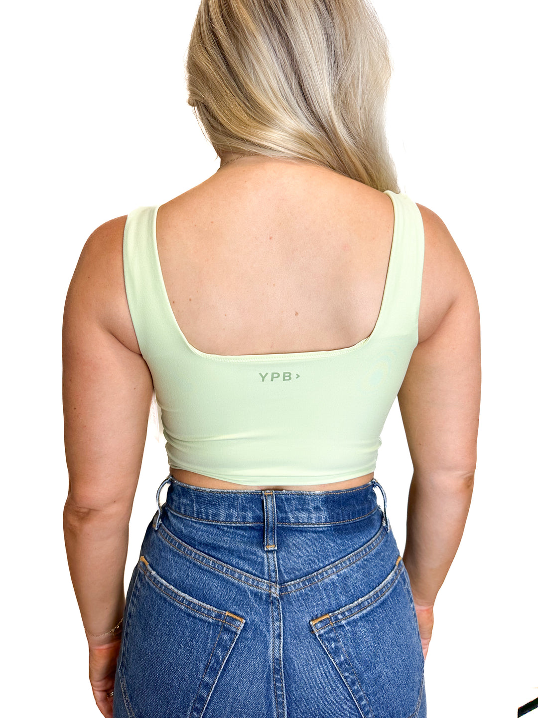 YPB sculptLUX Portrait Tank in Light Green (M)