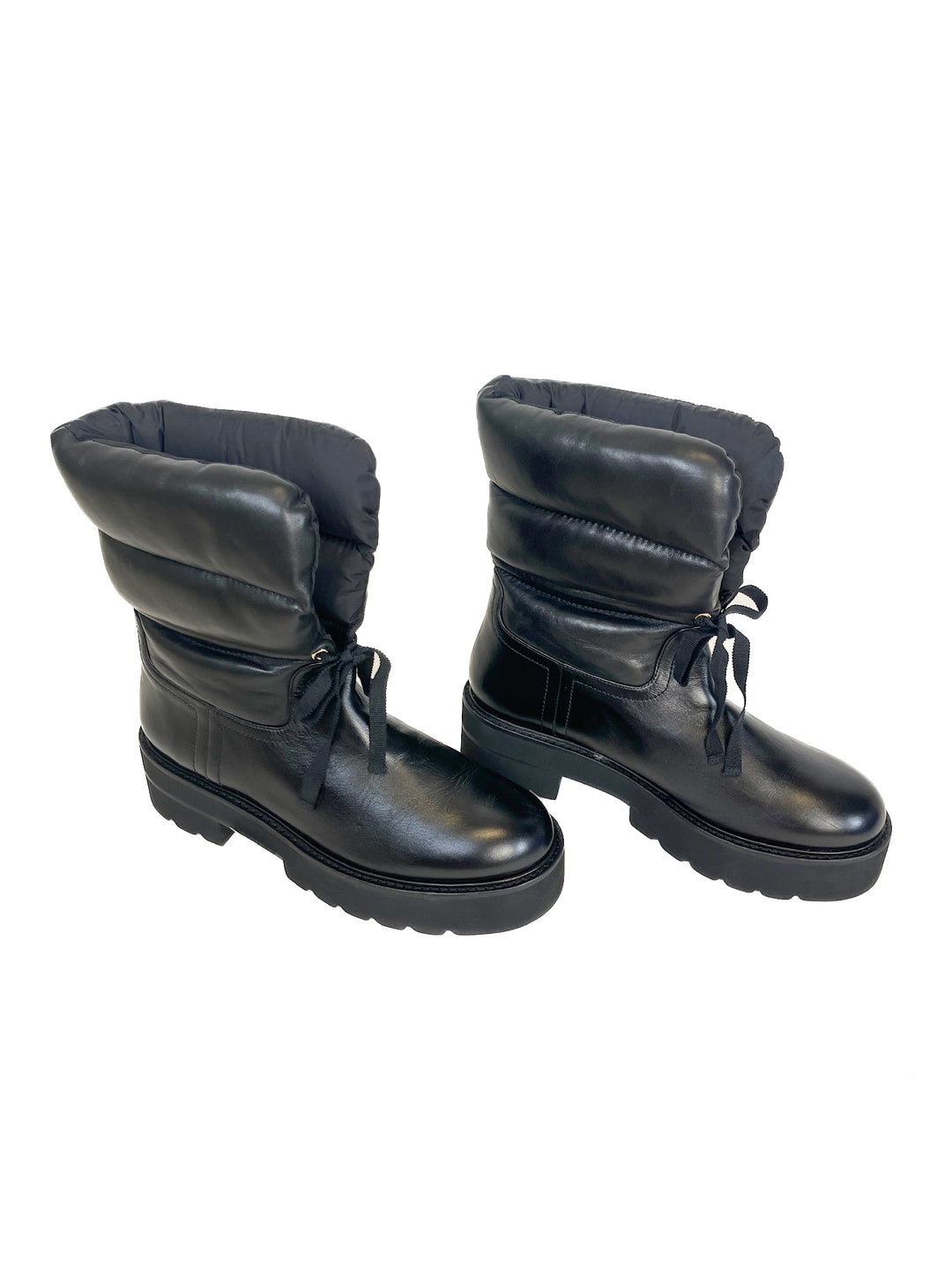 Stuart Weitzman Black UltraLift snow Booties (9)