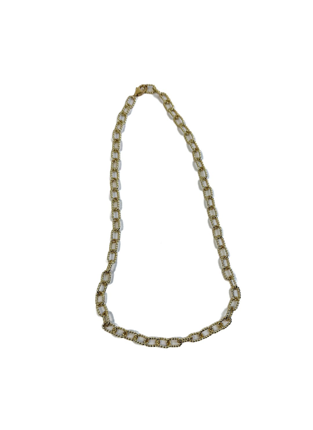 SOLD: ALV jewels gold medium size chain necklace