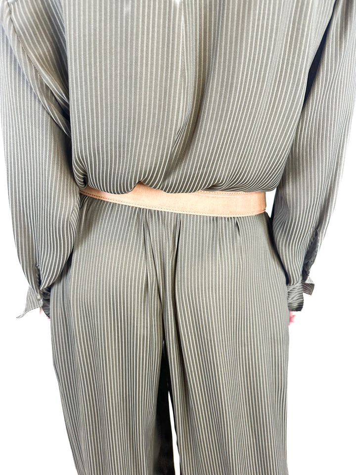 Idyllwind Tan Leather Western Belt With Silver Buckle
