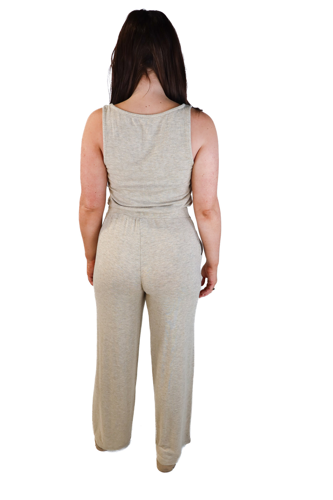 Lovers and friends tan knit jumpsuit (s; retail $158)