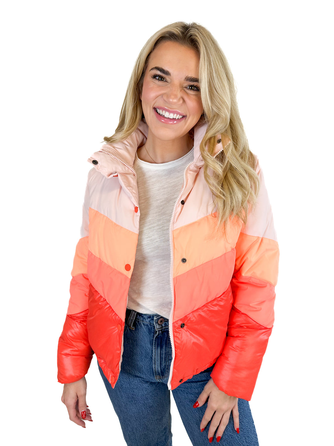 Wild Fable Pink Puffer NWT (XS)