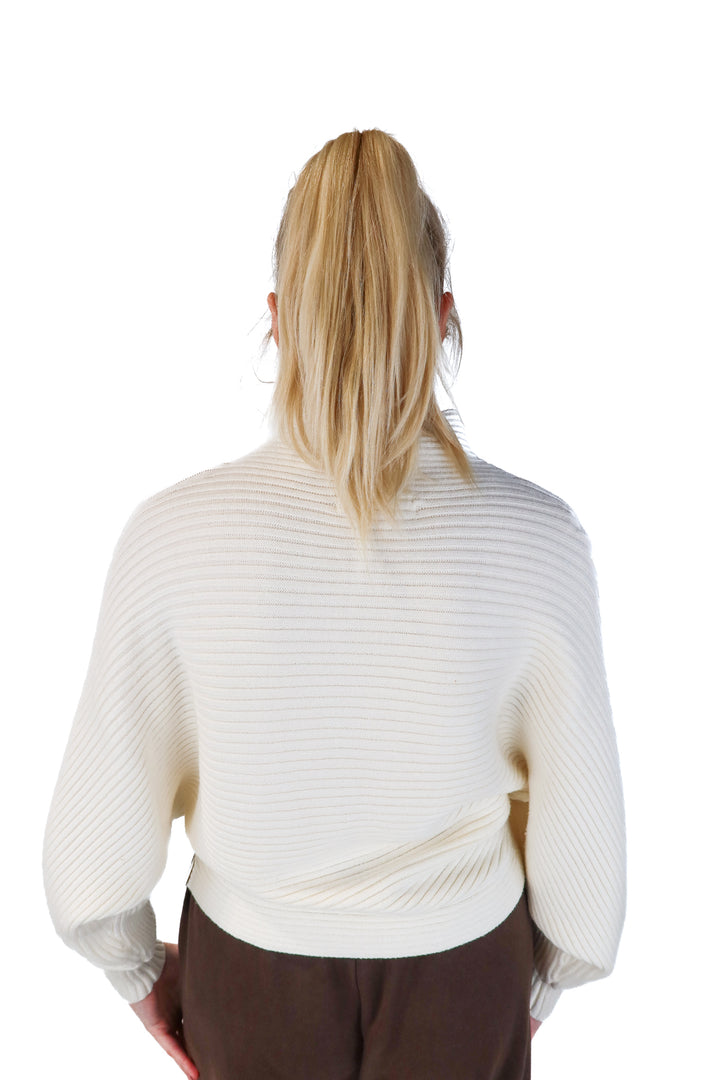 anthropologie ivory dolman sweater NWT (s; retails $118)