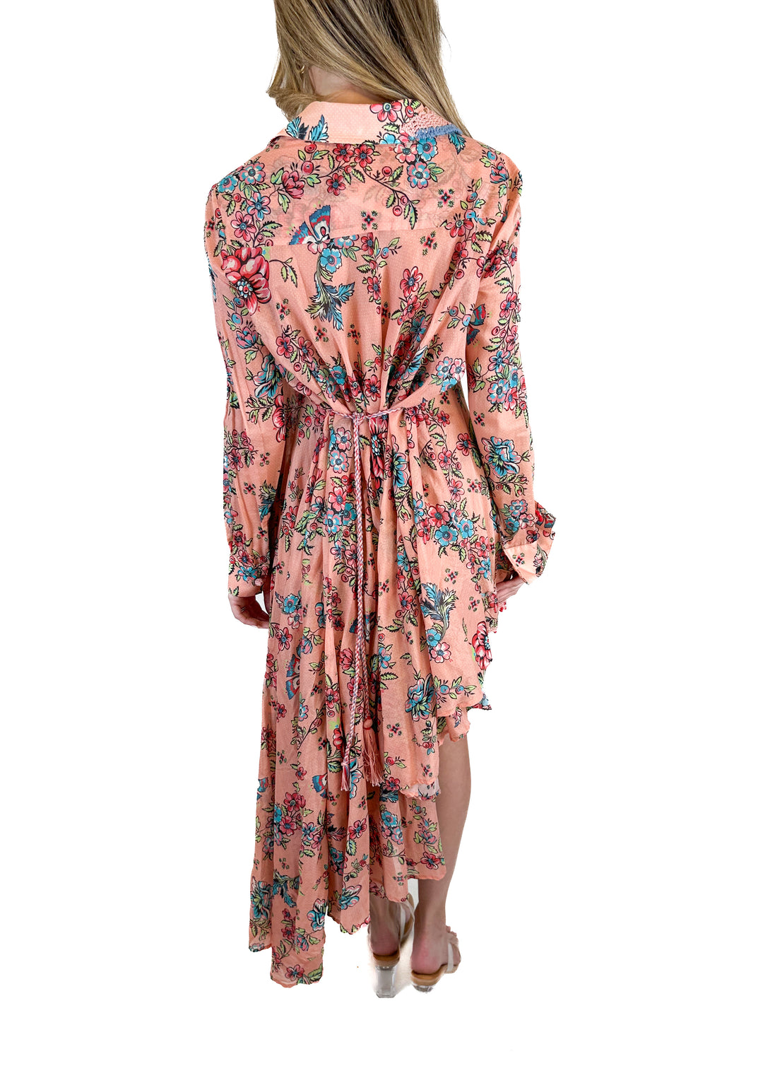 Anjuna Floral Shirt Dress NWT (S)