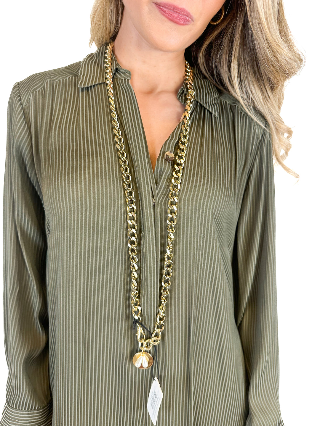 Lovestrength Gold Chain Belt/ Necklace NWT (O/S)